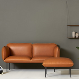 Craftsmen Leather Upholstery Two Seater Sofa Chair
